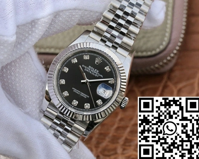 Black M126234-0027 Diamond-se Rolex GM Dial Datejust Factory 0130